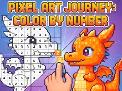 Joc Draw picture by numbers Pixel Art on-line