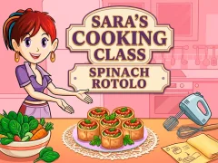 Joc Sara’s Cooking Class Spinach Rotolo on-line