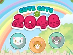 Joc Cute Cats 2048 on-line