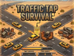 Joc Traffic Tap Survival on-line