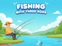 Joc Fishing With Three Rods on-line