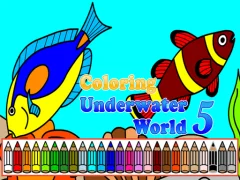 Joc Coloring Underwater World 5 on-line