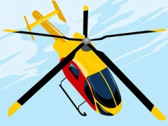 Joc Dangerous Helicopter Jigsaw on-line