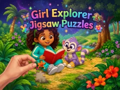 Joc Girl Explorer Jigsaw Puzzles on-line