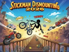 Joc Stickman Dismounting 2026 on-line