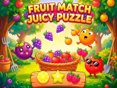 Joc Fruit Match Juicy Puzzle on-line