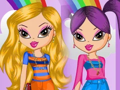 Joc Bratz Girl Dress Up on-line