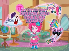 Joc My little pony Equestria Girls Pinkie Pie Dress Up on-line