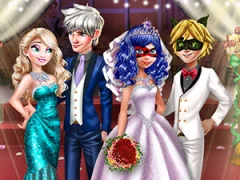 Joc Ladybug Wedding Royal Guests on-line