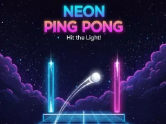 Joc Neon Ping Pong on-line