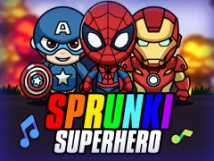 Joc Sprunki SuperHero on-line