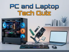 Joc PC and Laptop Tech Quiz on-line