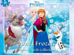 Joc Anna Frozen Jigsaw Puzzle Collection on-line