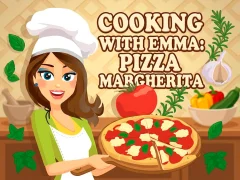 Joc Cooking with Emma Pizza Margherita on-line