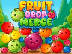 Joc Fruit Drop Merge on-line
