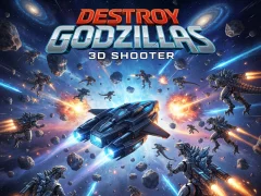 Joc Destroy Godzillas: 3D Shooter on-line