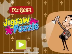 Joc Mr Bean Jigsaw Puzzle on-line