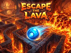 Joc Escape the lava on-line