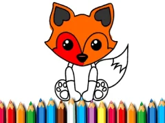 Joc Fox Coloring Book on-line
