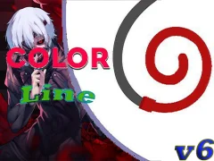 Joc coloring lines v6 on-line