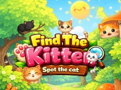 Joc Find the Kitten Spot the Cat on-line
