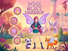 Joc Winx Roxy Dressup on-line