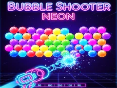 Joc Bubble Shooter Neon on-line