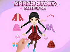 Joc Anna's Story: Dress Up DIY on-line