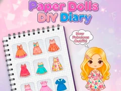 Joc Paper Dolls DIY Diary on-line