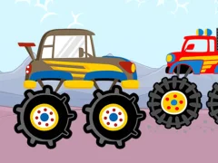 Joc Fun Monster Trucks Jigsaw on-line