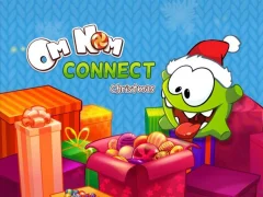 Joc Om Nom Connect Christmas on-line