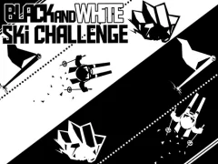 Joc Black and White Ski Challenge on-line