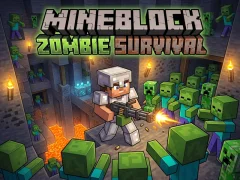 Joc Mineblock Zombie Survival on-line