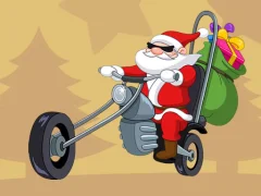 Joc Santa Driver Coloring Book on-line