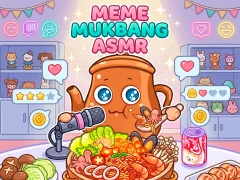 Joc Meme Mukbang ASMR Game on-line