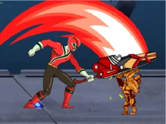 Joc Power Rangers Space war on-line