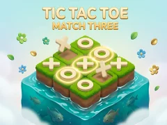 Joc Tic Tac Toe: Match Three on-line