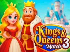 Joc Kings and Queens Match 3 on-line