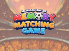 Joc American Soccer Memory Matching Game on-line