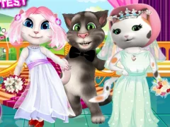 Joc White Kittens Bride Contest on-line