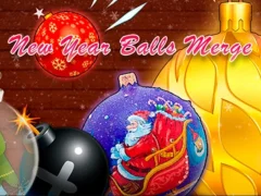 Joc New Year Balls Merge on-line