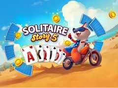 Joc Solitaire Story TriPeaks 5 on-line