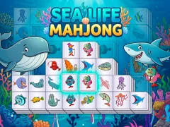 Joc Sea life mahjong on-line
