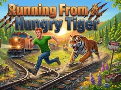 Joc Running From A Hungry Tiger on-line