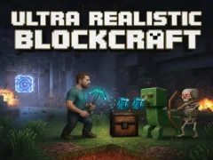 Joc Ultra Realistic BlockCraft on-line