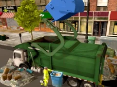 Joc Town Clean Garbage Truck on-line