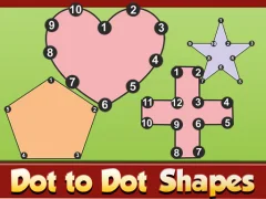 Joc Dot To Dot Shapes on-line