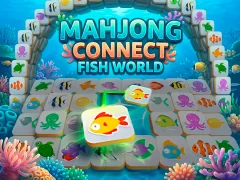 Joc Mahjong Connect Fish World on-line