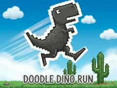 Joc Doodle Dino Run on-line