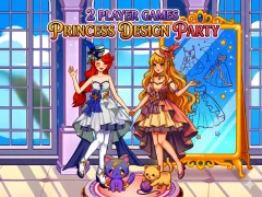 Joc 2 Player Games Princess Design Party on-line